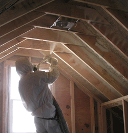Manchester NH attic spray foam insulation